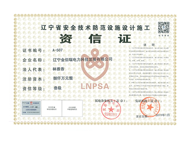 Duplicate Qualification Certificate for Safety Technical Pro